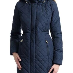 Kimi & Kia Waterproof Quilted Parka Coat